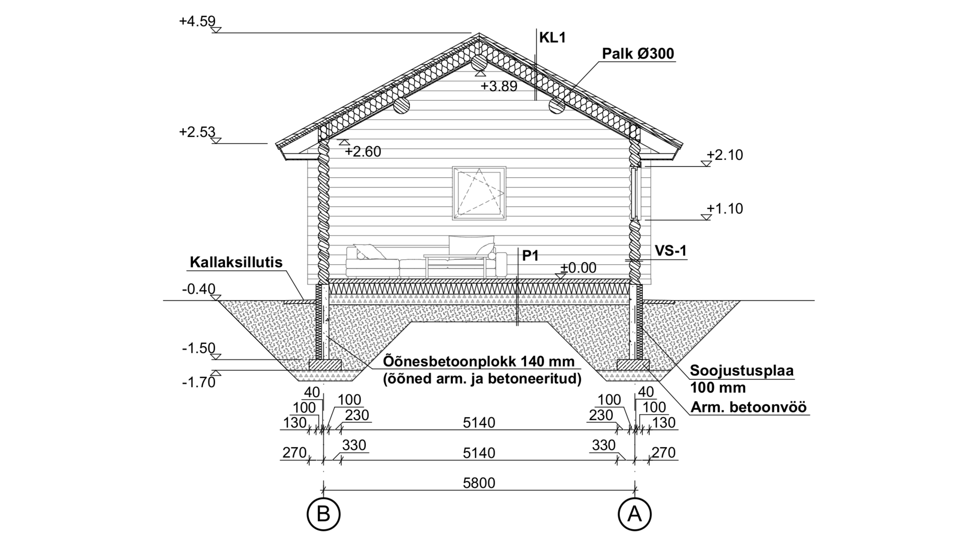 Log house